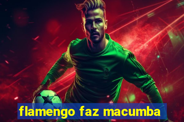 flamengo faz macumba